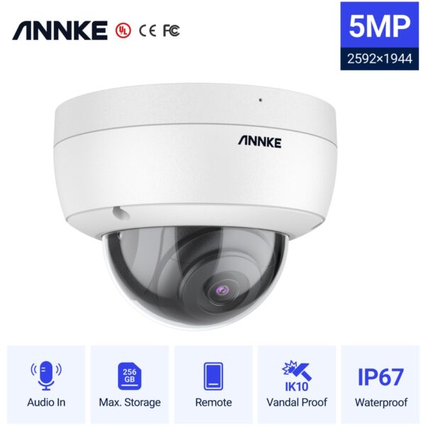Outdoor IK10 Vandal-Proof Camera