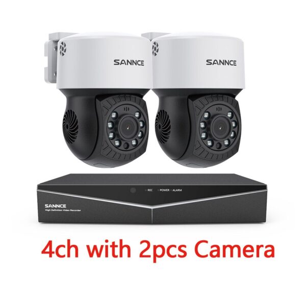 SANNCE HD Video Surveillance Kit - Image 4