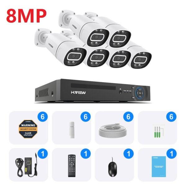 Home Video Surveillance Kit - 8CH 4K 5MP 8MP - Image 12