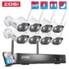 ZOSI WiFi Security Camera System - 8CH, 2K H265+ - Image 2