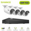 SANNCE 5MP POE Surveillance System