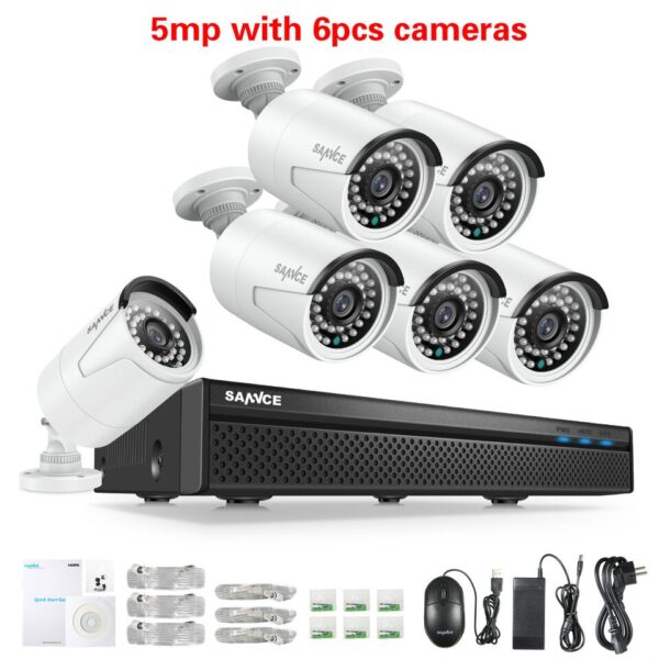 SANNCE 5MP POE Surveillance System - Image 5