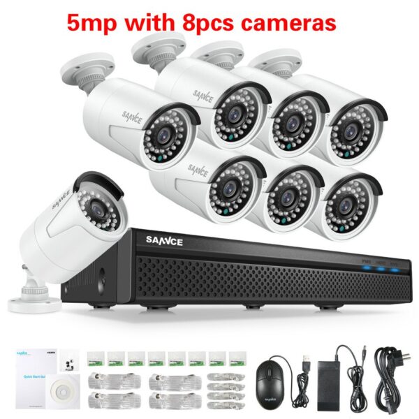SANNCE 5MP POE Surveillance System - Image 7