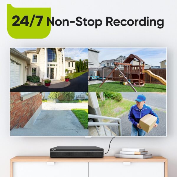 SANNCE 5MP POE Surveillance System - Image 10