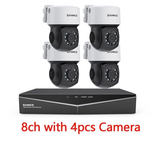 SANNCE HD Video Surveillance Kit - Image 5