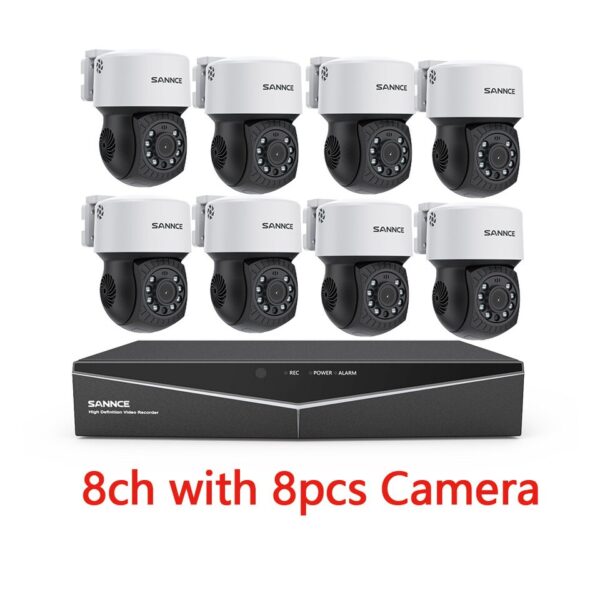 SANNCE HD Video Surveillance Kit - Image 3